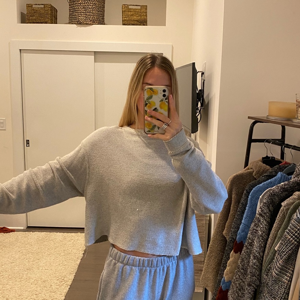 Brandy Melville Cropped Sweater